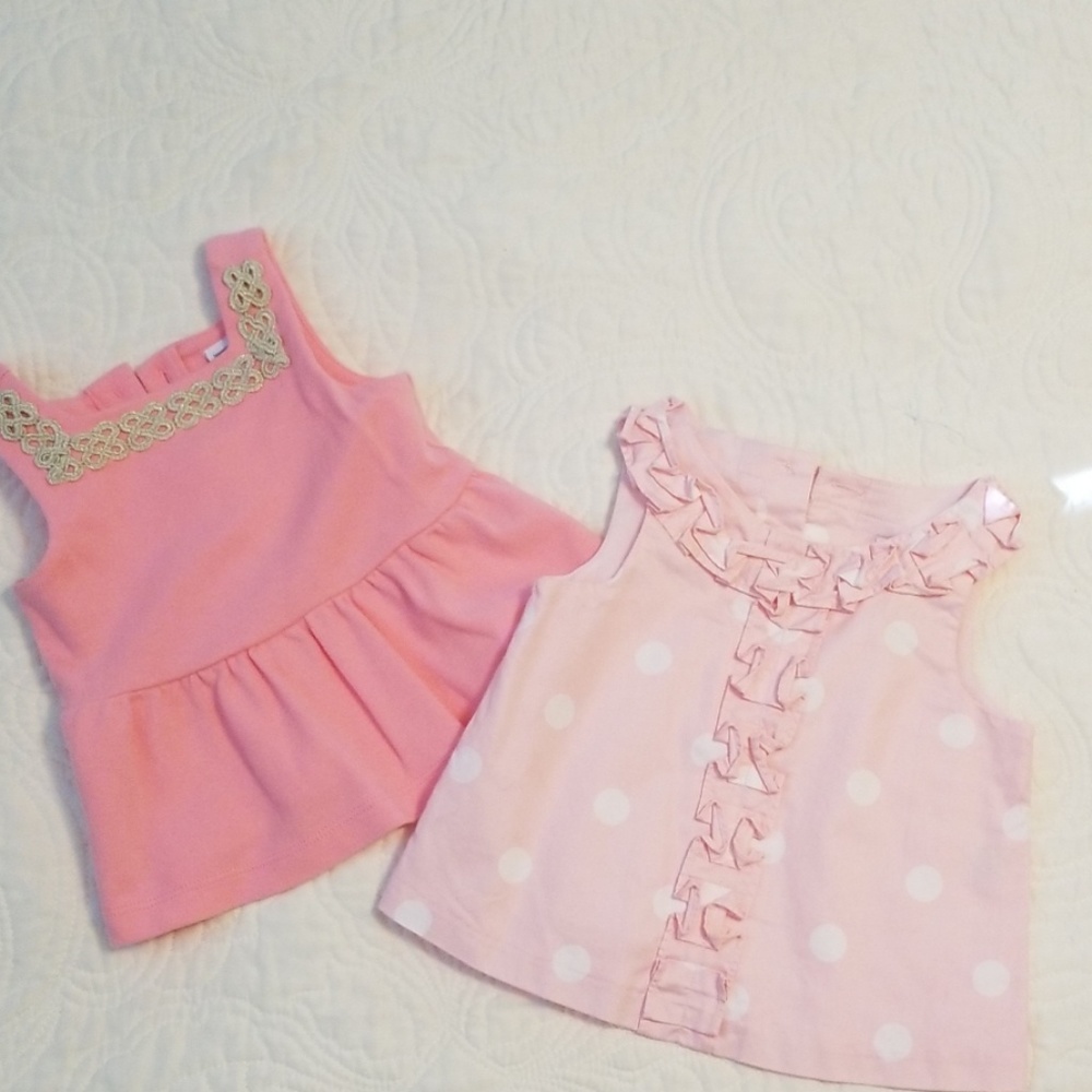 2 Janie & Jack tops